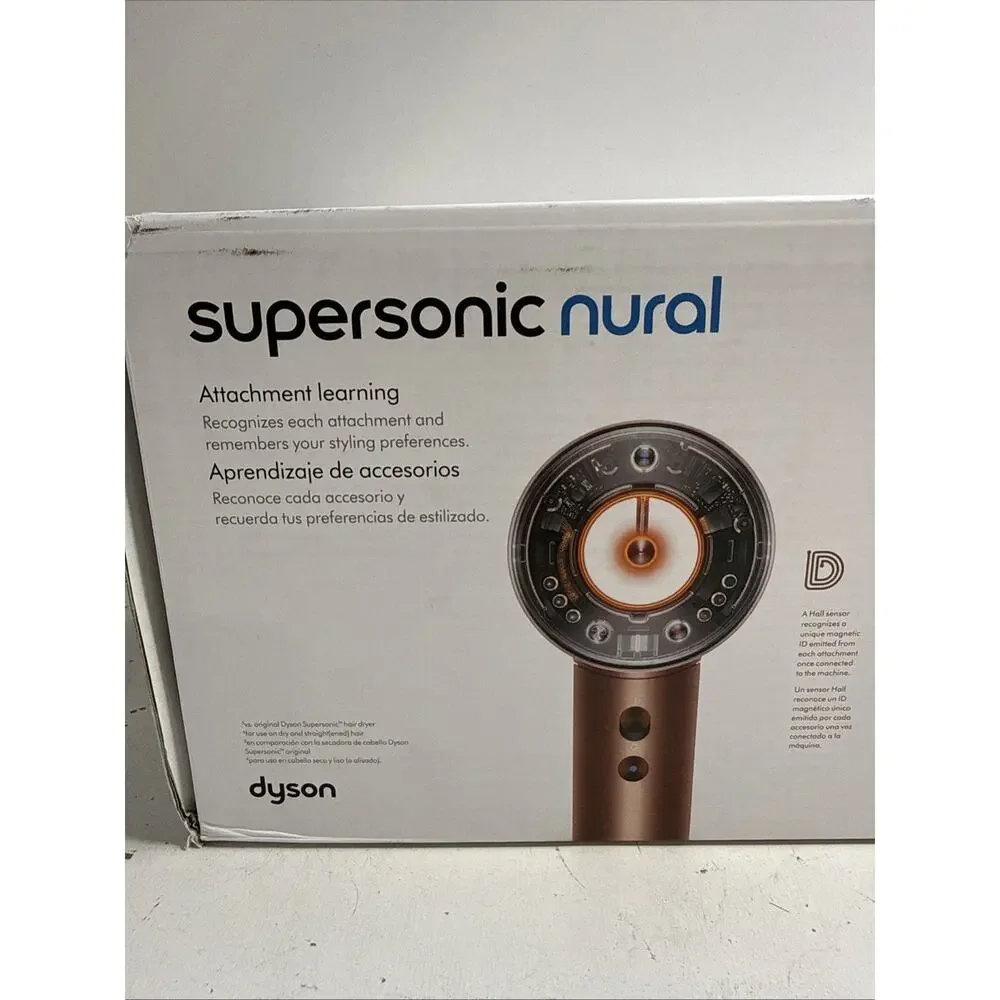 Dyson Supersonic Nural Intelligent Hair Dryer HD16 Amber Silk - New Sealed
